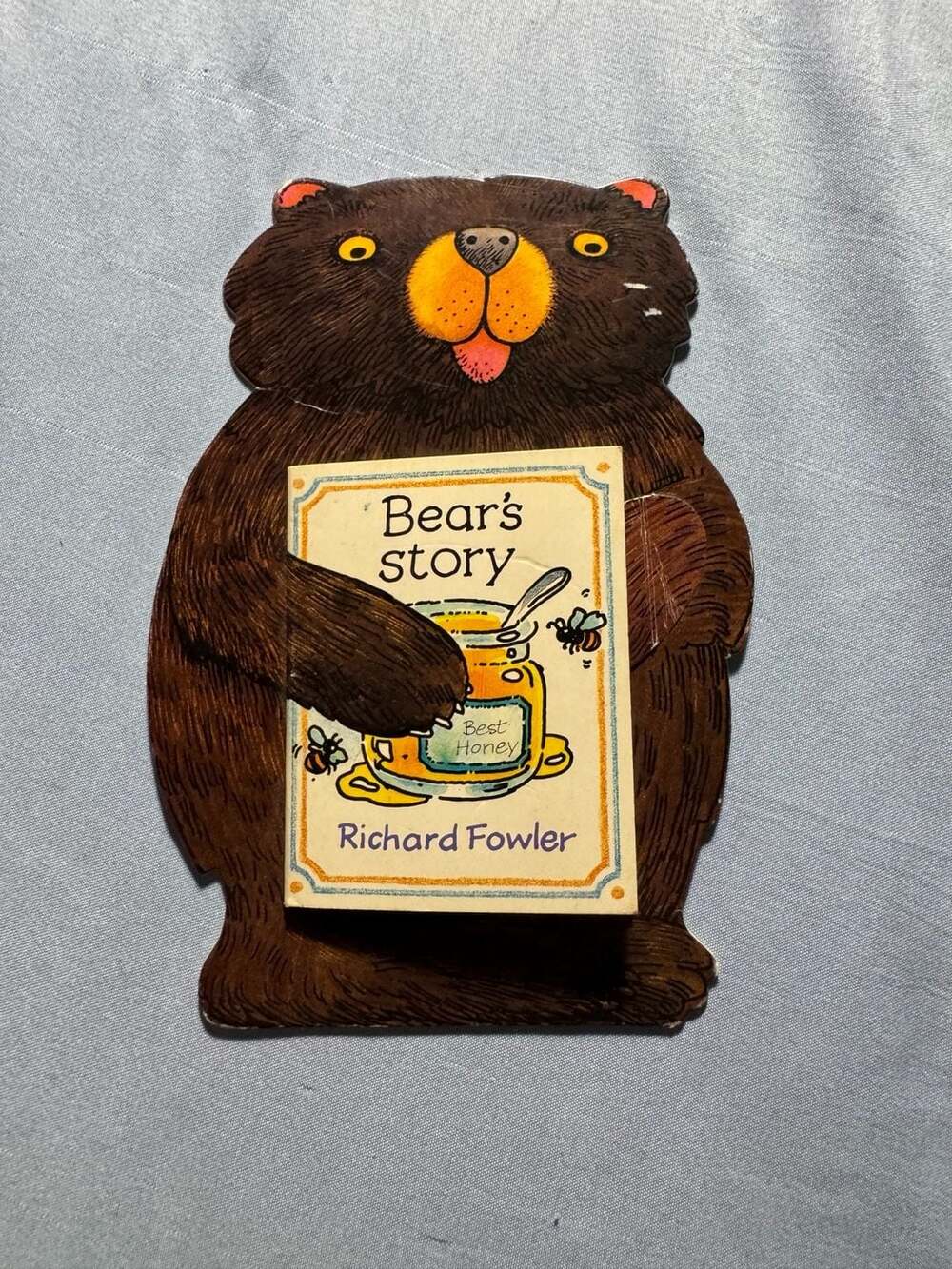 Vtg Willowisp Press Bear's Story Richard Fowler 1985